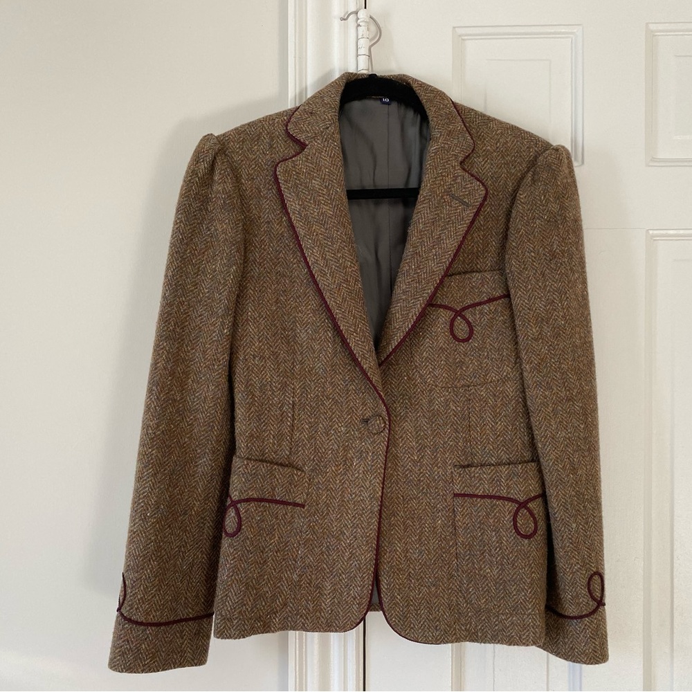 Ralph Lauren VINTAGE 80s Tweed Blazer
